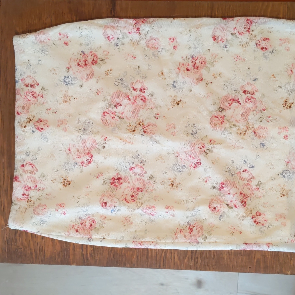 Lace Floral Skirt
